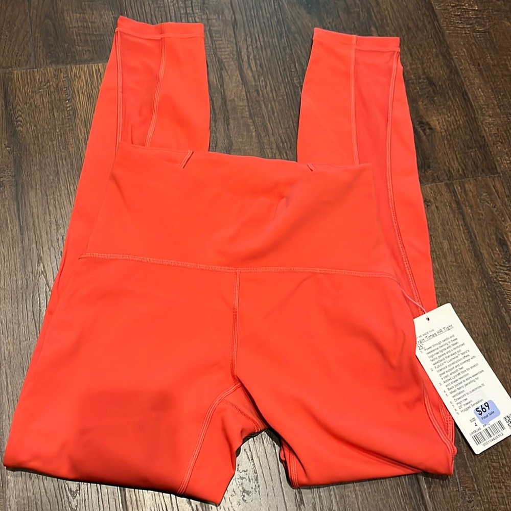 Lululemon TRAIN TIMES! Love me some train times. These are 25”